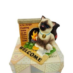 Calico Kittens Priscilla Hillman Enesco A Cat Changes Coming Home - 686565